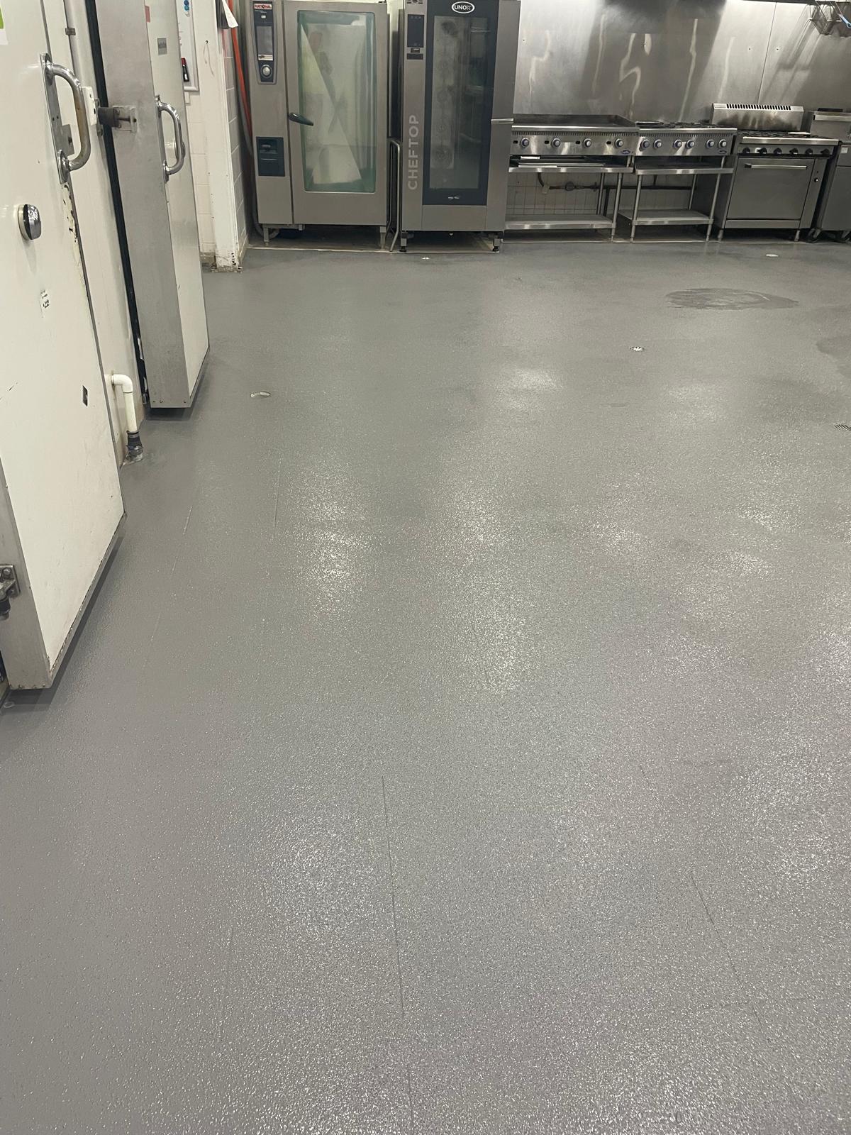 Edessa kitchen after 85m2 grey epoxy