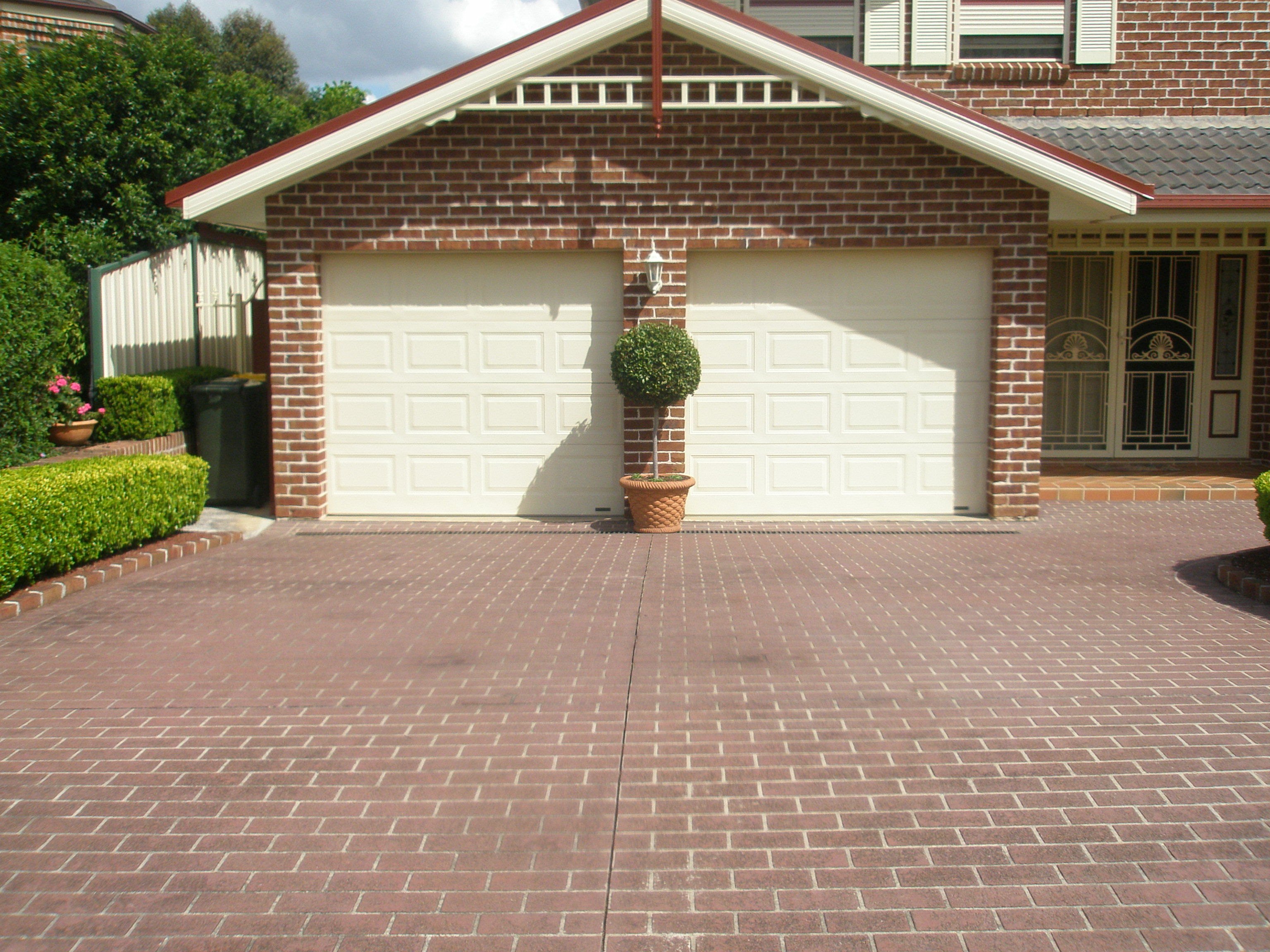Concrete before resurfacing